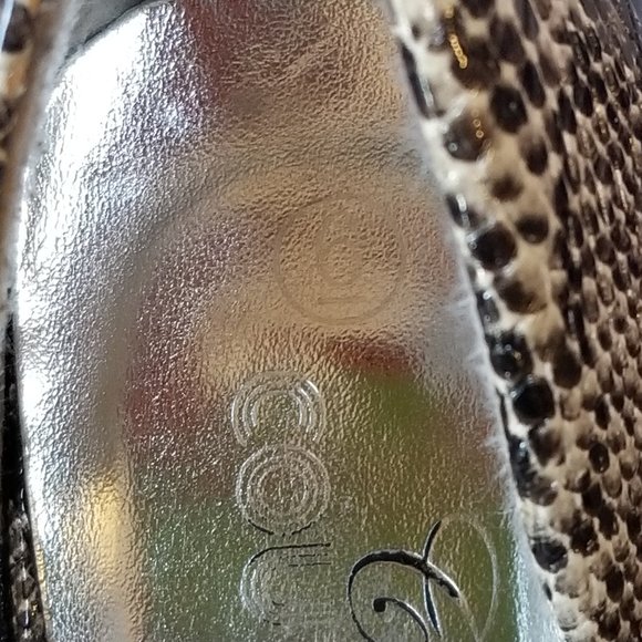 ❤️🛍️Club Couture Snake Embossed Platform Stiletto Heels  Size 6❤️🛍️ - Picture 14 of 15